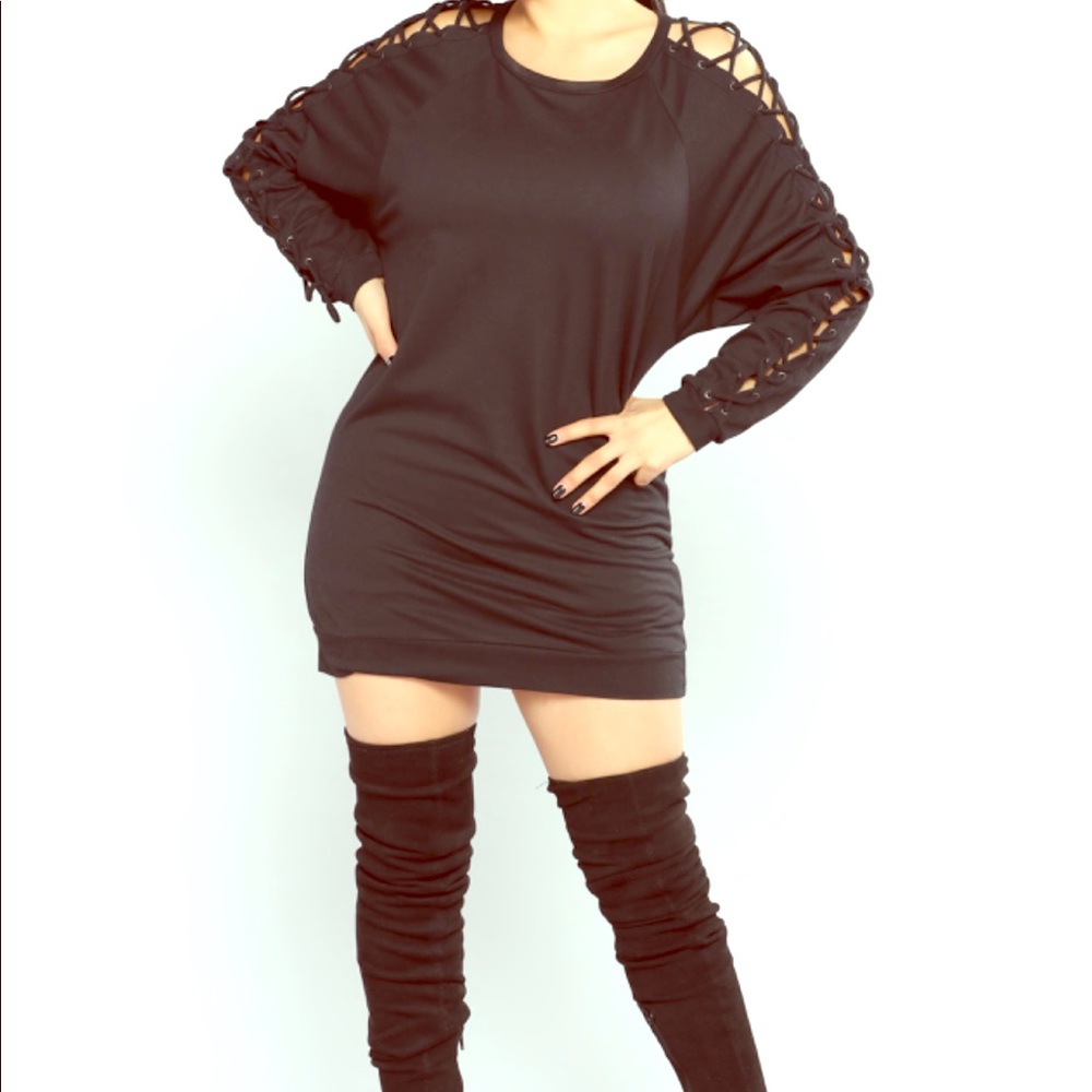 Black Lace Tunic